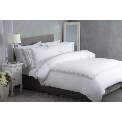 Maison Blanche Annaya Silver Duvet Cover Sets and Coordinates